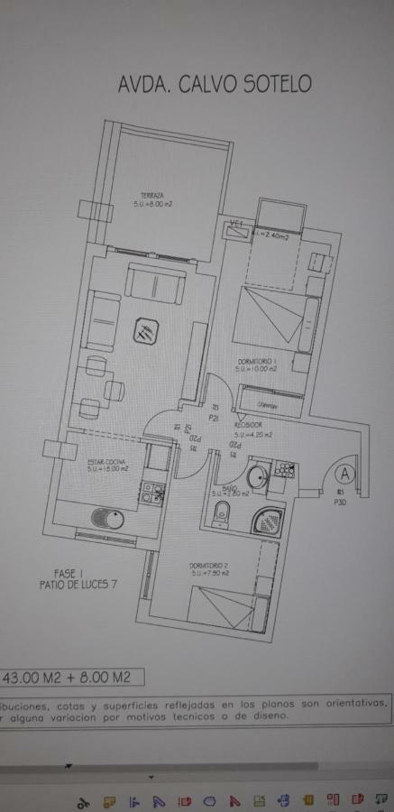 Apartamento Atico céntrico con piscina comunitaria Ribadeo Exterior foto
